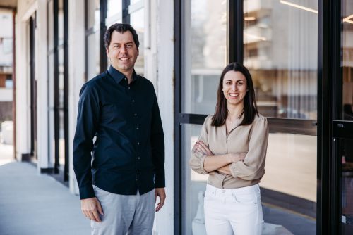 Geschäftsführerin Julia Grahammer und Initiator Thomas Gabriel setzen alles daran, im Startupland gute Bedingungen zu schaffen. fa/Sams