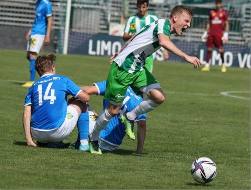 Heiß her ging es im Ortsduell in Lustenau, das bis zur letzten Minute offen war. L. KNOBEL