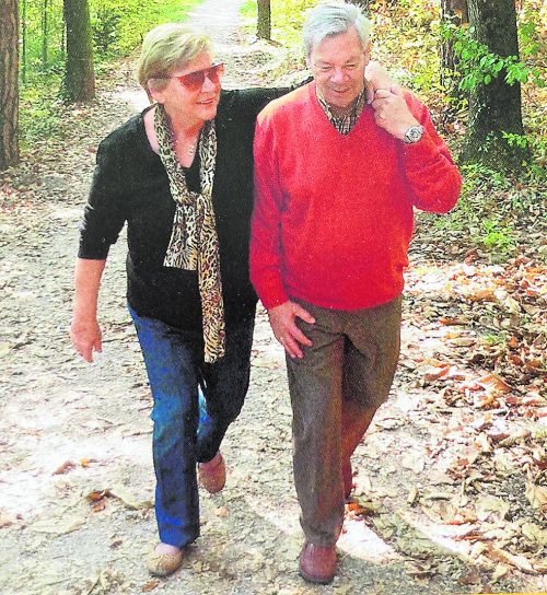Helga und Helmut Zimmermann waren gerne unterwegs. Zimmermann