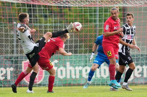 Hoch das Bein – der Bregenzerer Dario Barada. VN-HARZ