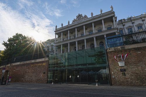 Im Wiener Palais Coburg haben die Gespräche zur Wiederbelebung des Abkommens stattgefunden. AP