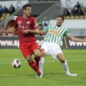 Mit 31 Jahren das erste Pflichtspiel in Österreich
