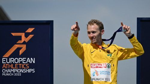 Nahe seines Wohnortes Bregenz holte sich Richard Ringer Gold. AFP