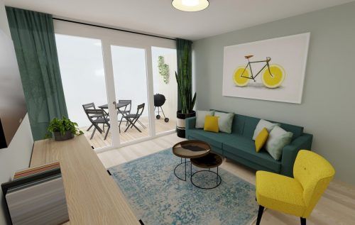 So könnte das Wohnzimmer in den neuen Sutterlüty-Mitarbeiterwohnungen aussehen. FA