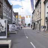 Bregenzer Rathausstraße vor dem Baustart