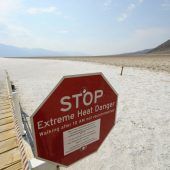 Gluthitze in Death Valley