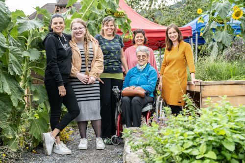 Anja Sturm, Medina Plieva, Heidi Mackowitz, Brigitta Keckeis, Anna-Delia D‘Errico und Stefanie Egle-Fiel. 