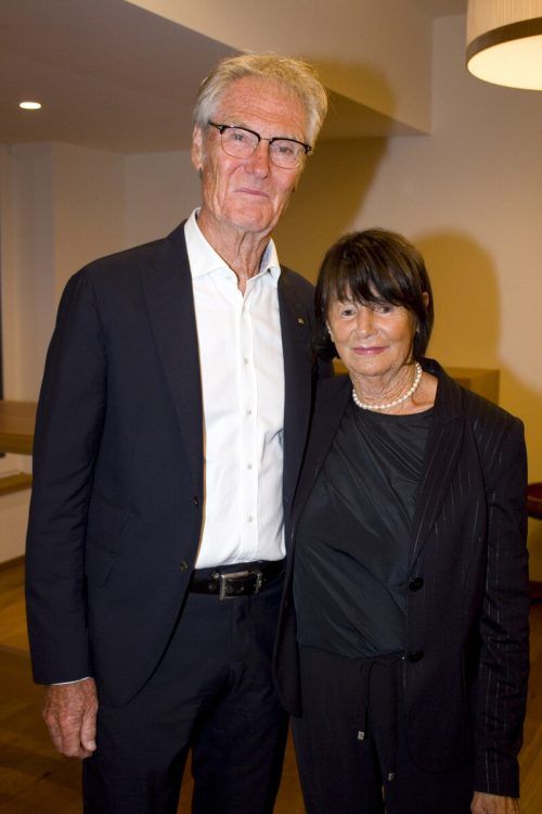 Auch Sigi und Inge Böhler kamen zur Amtsübergabe.