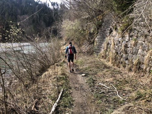 Wird der Achtalweg von Kennelbach nach Doren bald zum Radweg? VN/GER