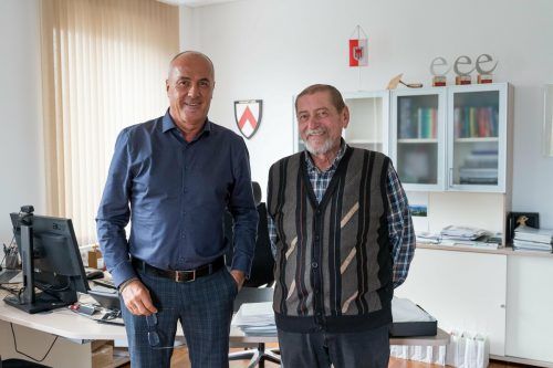 Bald Alt-Bürgermeisterkollegen: Herbert Sparr und Werner Schneider. VN/Stiplovsek