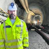 Erkundungsstollen Tisis vor Baubeginn