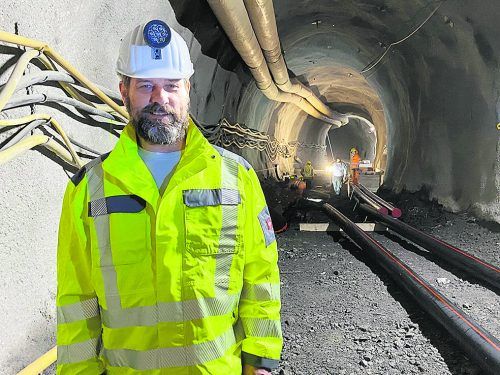 Bernhard Braza: Bis Anfang Dezember erfolge die Einrichtung der Baustelle. VN/Rau