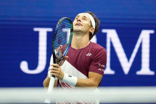 Casper Ruud hat als erster Norweger das US-Open-Halbfinale erreicht. Reuters