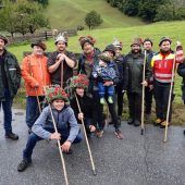 Das Vieh von der Alpe Albona ist wieder im Tal