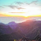 Sonnenaufgang auf dem Pico do Arieiro