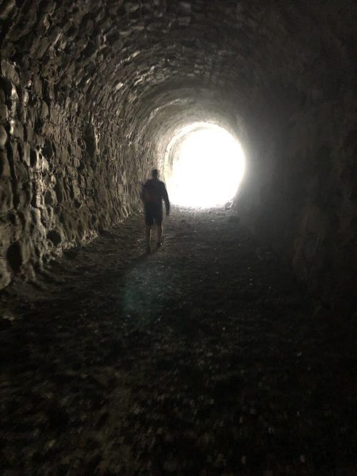 Die einsturzgefährdeten Tunnel wurden bereits saniert.