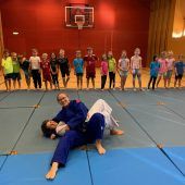 Judo Schnuppertraining in der Volksschule