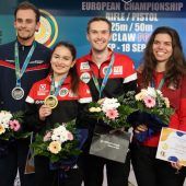 Waibel und Mathis holen EM-Gold im Mixed