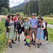 Emotionale Momente beim Alpabtrieb