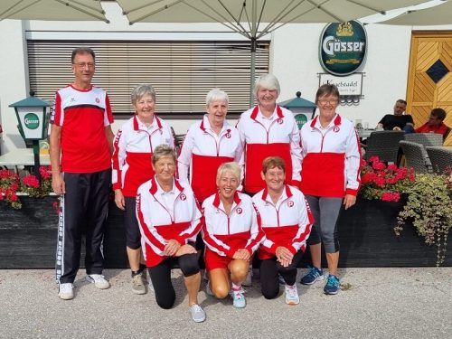 Die Vorarlberger Damen-Mannschaft krönte sich bei den PVÖ-Bundeskegelmeisterschaft mit Gold.  PVÖ Kegeln