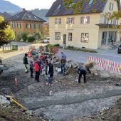 Göfner Ortszentrum ist ein kleines Stückchen grüner