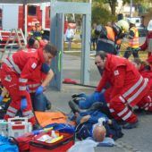 Großaufgebot der Blaulichtorganisationen