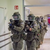 Einsatzkommando Cobra probte Geiselbefreiung. »A10