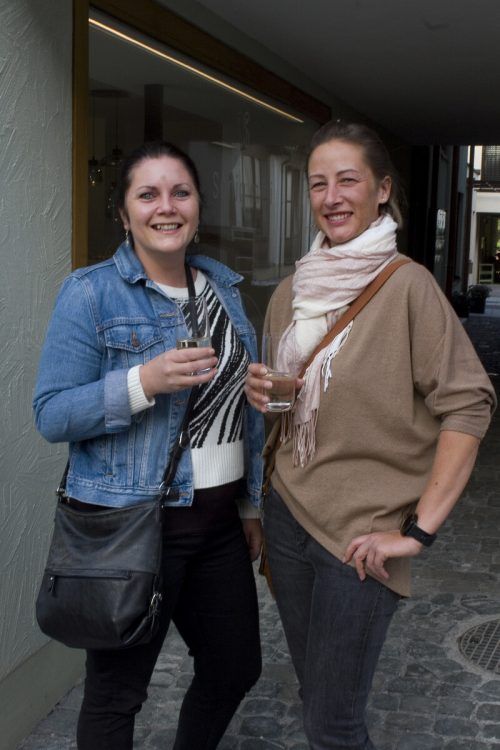 Isabella Kalchbrenner und Colette Flax gratulierten herzlich.