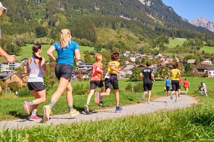 Es gibt einen Kinderlauf, einen vier Kilometer und acht Kilometer langen Lauf. Mathias Lauringer