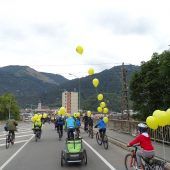 Fahrradparade verbindet Bludenz, Bürs und Nüziders