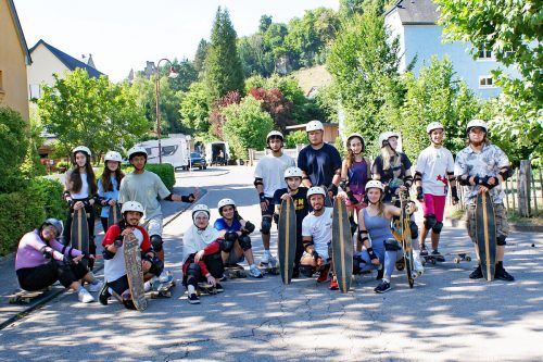 Neben Workshops zu den eigenen Stärken und Kompetenzen standen in Luxemburg viele sportliche Outdooraktivitäten auf dem Programm. Nordstadjugend