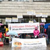 Inklusionsdemo für gleiche Rechte