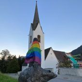 Eine andere Ansicht der Kirche