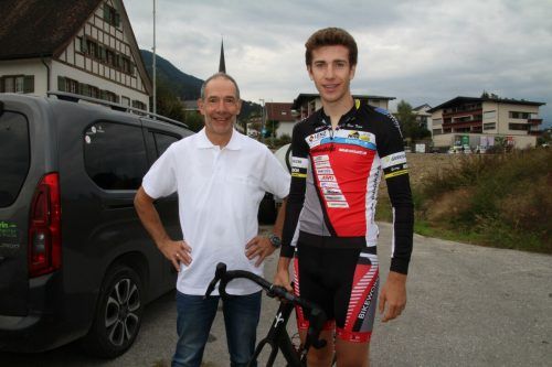 Richard und Julius Scherrer vom Bike Works Race Team (Vorjahressieger).  