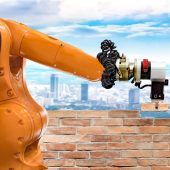 Roboter baut Häuser schneller und einfacher