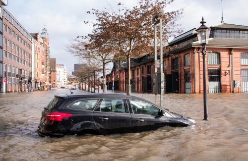 Sturmtief Nadia richtete im Jänner in Hamburg schwere Schäden an. APA, DPA
