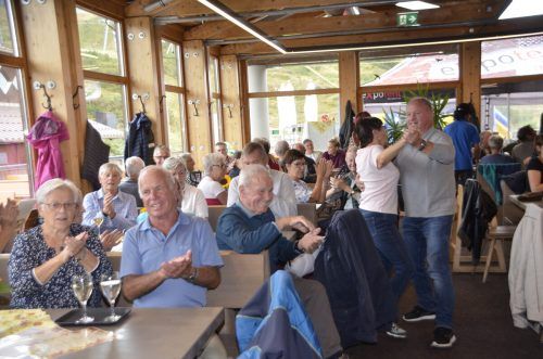 Tolle Stimmung beim Herbstfest auf dem Sonnenkopf.  DOB
