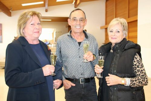 Vereinsobmann Gerhard Giselbrecht und Kassier Martin Gierse.