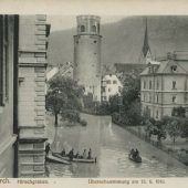 Feldkirch vier Meter unter Wasser