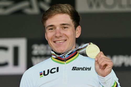 Vier Jahre nach Junioren-Gold in Innsbruck Weltmeister: Remco Evenepoel. apa