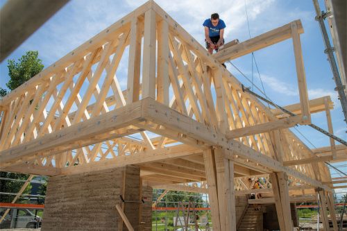Holzbau forciert kluges Bauen und sensiblen Ressourceneinsatz. FA