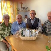 PVÖ Klaus/Weiler gratuliert Hubert Reichl zum 95er