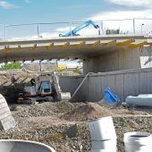 Rheinbrücke bald bereit für den Verkehr