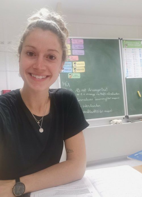 Als Volksschullehrerin liegt ihr der Nachwuchs am Herzen. VN