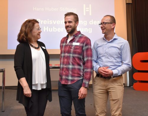 Ausgezeichnet: Florian Lässer und Matthias Reiner.  hhs