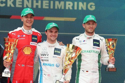Champion und Vize: Sheldon Van der Linde (l.) und Lucas Auer. gepa