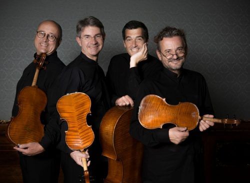 Das Artis Quartett Wien ist zu Gast in der Villa Falkenhorst. ⇒Nancy Horowitz