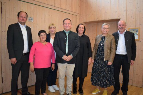 Das engagierte Vorstandsteam des Kranken- und Altenpflegevereins Krumbach.