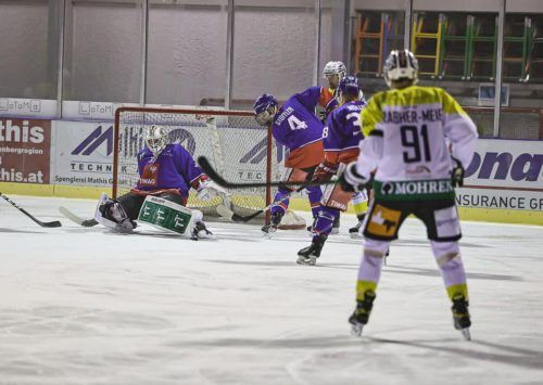 Das junge Team der Innsbrucker Haie gastiert am Sonntag in Hohenems. mima