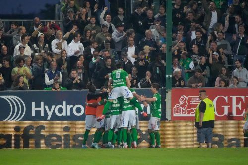 Das Reichshofstadion glich nach dem 3:2 durch Bryan Teixeira einem Tollhaus, dem Bernhard Zimmermann mit dem 3:3 in Minute 100 den Stecker zog. gepa
